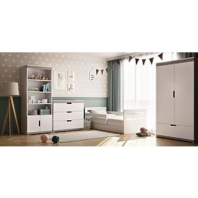 Ourbaby Kinderbett Tomi - Weiß