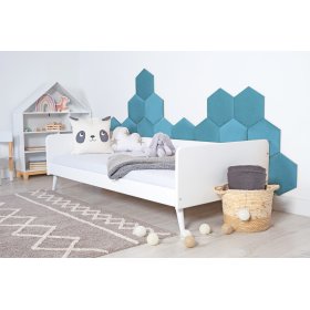 Hexagon Polsterplatte - Smaragd