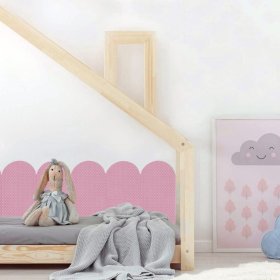 Wandschutz aus Schaumstoff – rosa Paneele, VYLEN