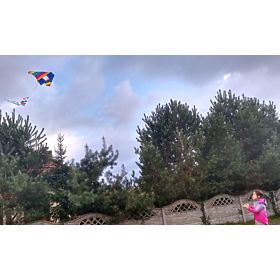 Fliegender Drache - Regenbogen