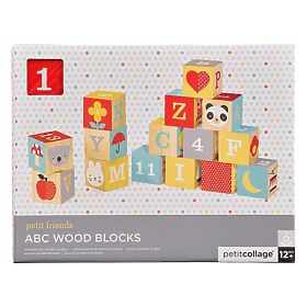 Petit Collage Holzbausteine ABC, Petit Collage