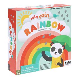 Petit Collage Kooperatives Spiel Rain, rain, rainbow, Petit Collage