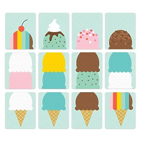 Petit Collage Spiel Beste Eiscreme