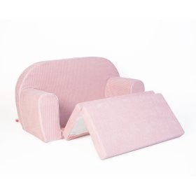 Elite-Sofa – rosa, Delta-trade
