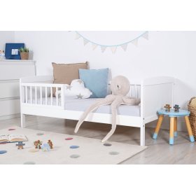 Kinderbett Junior weiß 160x70 cm, Ourbaby®