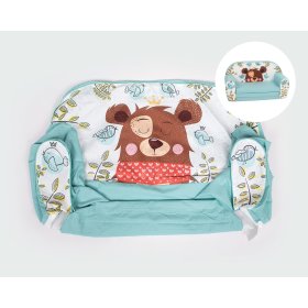 Sofabezug - Schlafender Teddybär, Delta-trade