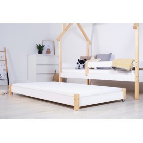 Ausziehbares Vario Beistellbett mit Schaumstoffmatratze - SCANDI