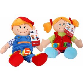 Puppen mit Verschlüssen Klara und Marcel