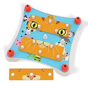 Quercetti Puzzle Tiergesichter, Quercetti