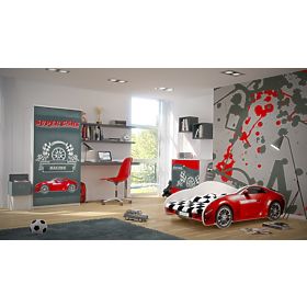 S-CAR Autobett - rot, BabyBoo