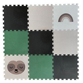 Schaumpuzzle 9 Teile - Faultier und Regenbogen, VYLEN