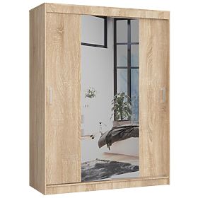 SCHIEBETÜRSCHRANK 150cm CLP SONOMA