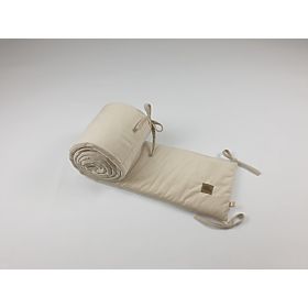 Schutzpolster für das Babybett - Beige
