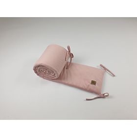 Schutzpolster für das Babybett - Rosa