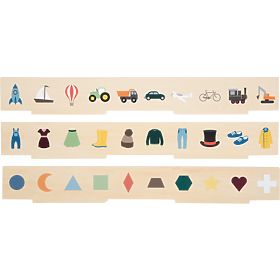small foot Bild-Einlegepuzzle Sortierung