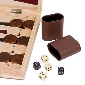Small Foot Case für Schach und Backgammon