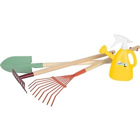 small foot Gartengeräte-Set mit Gießkanne Tiny Garden, small foot