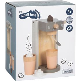 small foot Holz-Kaffeemaschine mit Zubehör Tasty grau