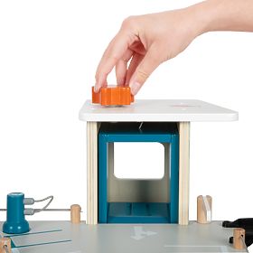 small foot Holz-Rennparkhaus, small foot