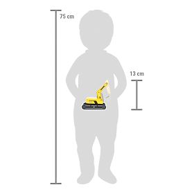 small foot Holzbagger mit Kettenantrieb