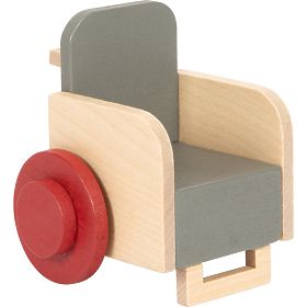 small foot Holzfiguren Familie mit Rollstuhl