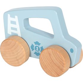small foot Holzschiebeauto Blau