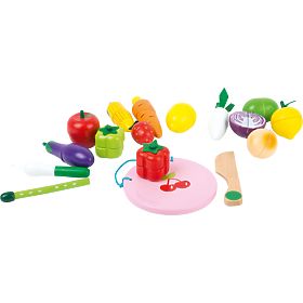 small foot Holzset Obst und Gemüse - beschädigte Verpackung, small foot