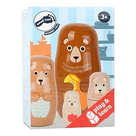 Small Foot Matroschka-Bärenfamilie