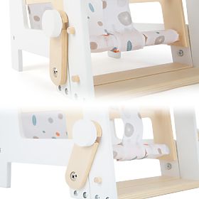 small foot Multifunktionaler Puppenstuhl Little Button