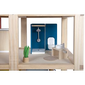 small foot Puppenhaus mit Möbeln, natur, small foot