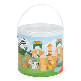 Small Foot Safari Holzbausteine 50 Stk