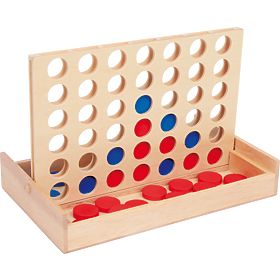 Small Foot Tic-Tac-Toe-Reisespiel aus Holz
