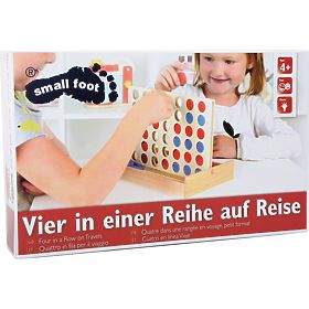 Small Foot Tic-Tac-Toe-Reisespiel aus Holz
