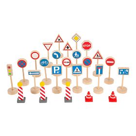 small foot Verkehrsschilder Set 25 Teile