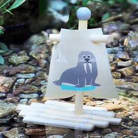small foot Wasserspielzeug - Floß Walross
