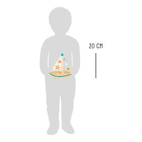 small foot Wasserspielzeug Segelboot Seestern