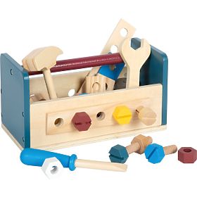 small foot Werkbank und Werkzeugkiste 2 in 1 Workshop, small foot