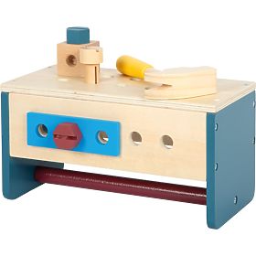 small foot Werkbank und Werkzeugkiste 2 in 1 Workshop, small foot