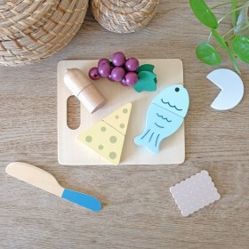 Holzfutter - Schneiden - Snack-Kombination, Ourbaby