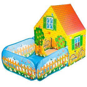 Spielzelt für Kinder Spielhaus Trockenbecken Bauernhof IPLAY