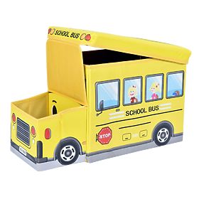 Spielzeug-Aufbewahrungsbox Gelber Bus