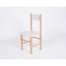 Kindertisch mit Stuhl Simple - weiß