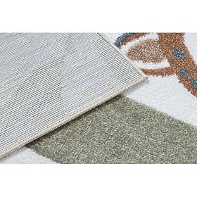 Teppich BONO 8426 Jungle, wilde Tiere creme / dunkelgold