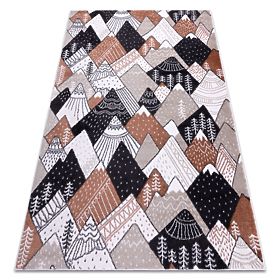 Teppich FUN Tops für Kinder, Berge, Creme, F.H.Kabis