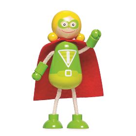 Tidlo Holzfiguren Superhelden