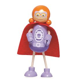 Tidlo Holzfiguren Superhelden