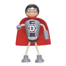 Tidlo Holzfiguren Superhelden