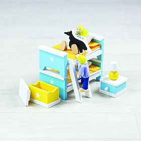 Tidlo Holzmöbel Kinderzimmer gelb