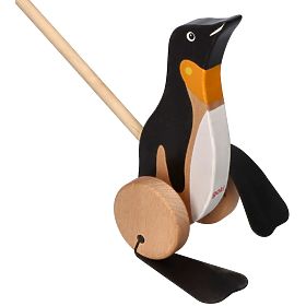 Ziehtier am Stiel - Pinguin