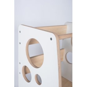 Montessori Lernturm Ringe Scandi, Ourbaby